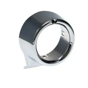 1972 Chevy Suburban AC Vent Outlet Bezel with Seals - LH - Chrome - 67-72 Chevy GMC CK Truck Blazer Jimmy Suburban